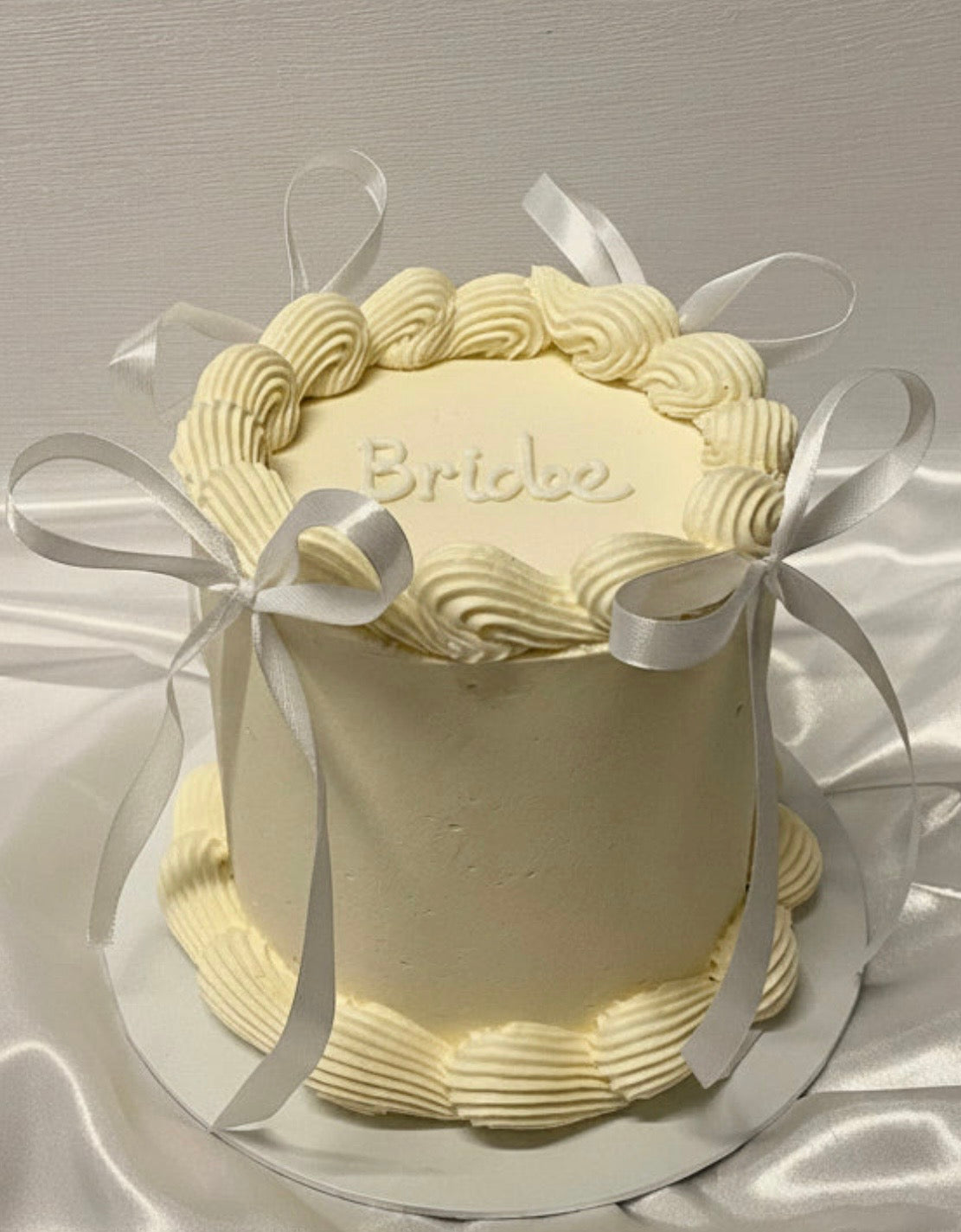 6inch 2layer- Bow Cake